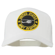 US Army Aviation Patched Mesh Cap