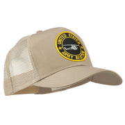 US Army Aviation Patched Mesh Cap