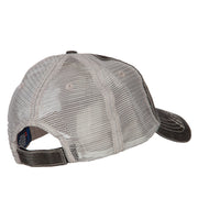 US Submarine Embroidered Low Profile Cotton Mesh Cap