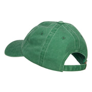 Mini Thumbs Up Embroidered Unstructured Dyed Cap