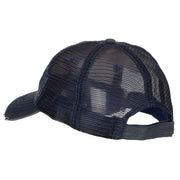 US Submarine Embroidered Low Profile Cotton Mesh Cap