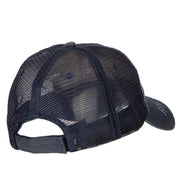 US Submarine Embroidered Low Profile Cotton Mesh Cap