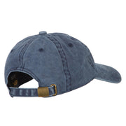 USN Veteran Military Embroidered Washed Cotton Twill Cap