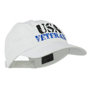 USA Veteran Camo Embroidered Cap