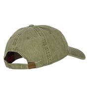 USN Veteran Military Embroidered Washed Cotton Twill Cap