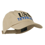 USA Veteran Camo Embroidered Cap