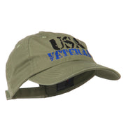 USA Veteran Camo Embroidered Cap