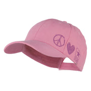 US Army Woman's Peace Love Military Cap