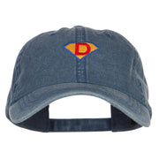 Super D Embroidered Washed Cap