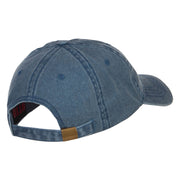 Super D Embroidered Washed Cap