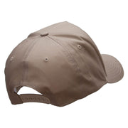 Hang Gliding 5 Panel Pro Style Brushed Cap - Khaki OSFM