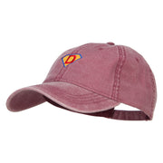 Super D Embroidered Washed Cap