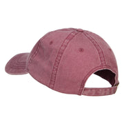 Super D Embroidered Washed Cap