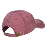 Super D Embroidered Washed Cap