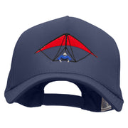 Hang Gliding 5 Panel Pro Style Brushed Cap - Navy OSFM