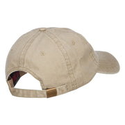 Super D Embroidered Washed Cap