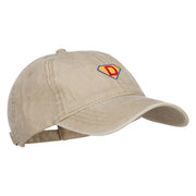 Super D Embroidered Washed Cap