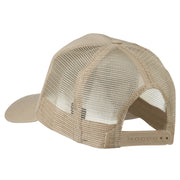 US Army Retired Circle Patched Mesh Cap