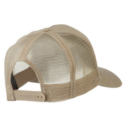 US Army Retired Circle Patched Mesh Cap