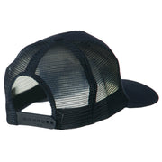 US Army Retired Circle Patched Mesh Cap