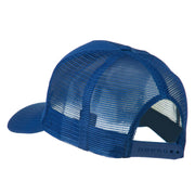 US Army Retired Circle Patched Mesh Cap