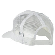 US Army Retired Circle Patched Mesh Cap