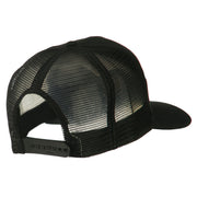 US Army Retired Circle Patched Mesh Cap