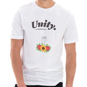 Unity Statement Cotton Short Sleeve Graphic Shirt