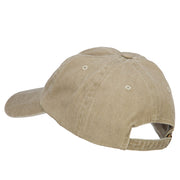 Miniature Schnauzer Embroidered Washed Cotton Twill Cap