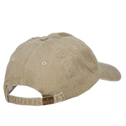 Miniature Schnauzer Embroidered Washed Cotton Twill Cap