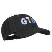 Guatemala GTM Flag Embroidered Low Profile Cap