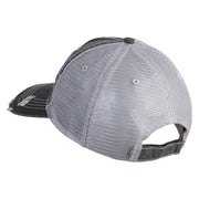 U.S. Army 28th Infantry Division Embroidered Low Profile Special Cotton Mesh Cap - Black OSFM