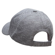 Figure Skating Girls Heather Polyester Low Profile Cap - Heather-Grey OSFM