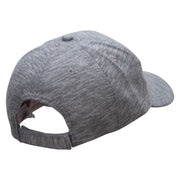 Figure Skating Girls Heather Polyester Low Profile Cap - Heather-Grey OSFM