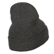 Savage Embroidered Long Knitted Beanie