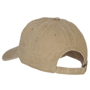 Nevada with Map Outline Embroidered Washed Cotton Twill Cap