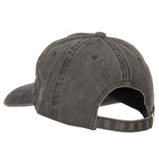 Nevada with Map Outline Embroidered Washed Cotton Twill Cap