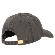 Nevada with Map Outline Embroidered Washed Cotton Twill Cap