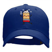 Happy Pencil Embroidered Cotton Twill Cap