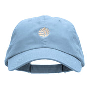 The Volleyball Embroidered Low Profile Dyed Cotton Twill Cap