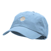 The Volleyball Embroidered Low Profile Dyed Cotton Twill Cap