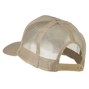 Vietnam War Veteran Patched Mesh Cap