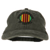 Vietnam Veterans Badge Embroidered Washed Cap