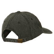 Vietnam Veterans Badge Embroidered Washed Cap