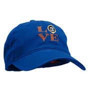 Coffee Love Embroidered Deluxe Washed Cap