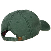 I Love Beer with Shamrock Embroidered Washed Cap