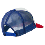 Volleyball Embroidered Foam Mesh Cap