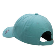 Cat Embroidered Unstructured Cotton Twill Cap