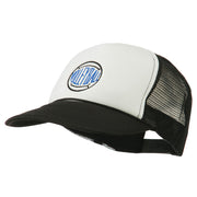 Volleyball Embroidered Foam Mesh Cap