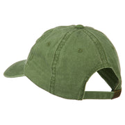 Vietnam Veterans Badge Embroidered Washed Cap